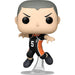 Vue rapprochée de la figurine Funko POP Ryunosuke Tanaka avec détails précis et couleurs vives sur fond blanc.
