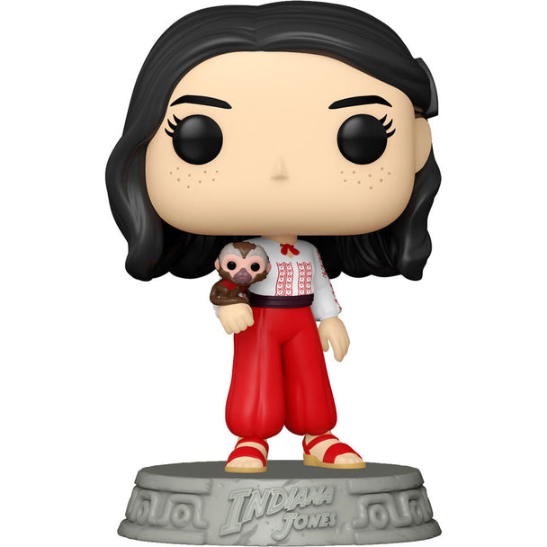 Figurine Funko POP Marian Ravenwood Indiana Jones en vinyle de 9 cm dans sa boîte vitrée collector