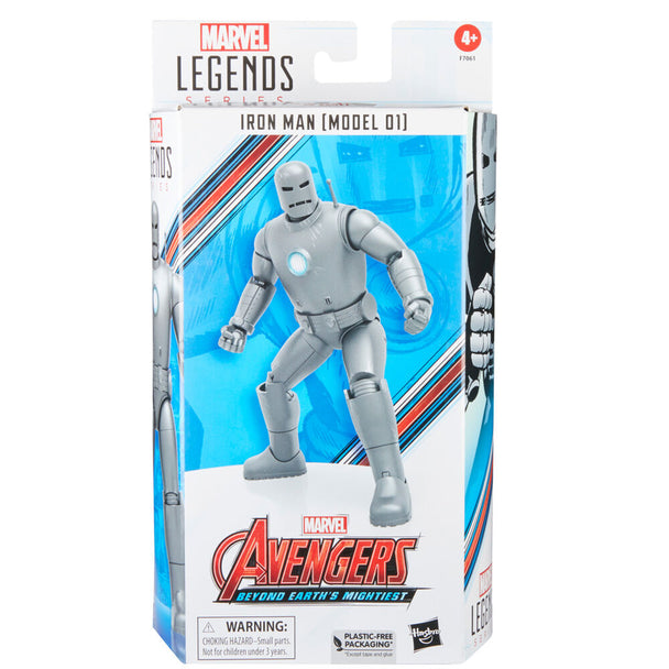 Figurine Iron Man Marvel Avengers 15cm en position de combat avec armure rouge et or