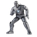 Figurine Iron Man en position dynamique avec éclairage mettant en valeur les détails
