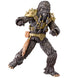 Vue de côté de la figurine Krrsantan articulée montrant ses multiples points d'articulation