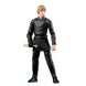 Zoom sur la figurine Luke Skywalker de 9,5 cm montrant les articulations et les accessoires inclus
