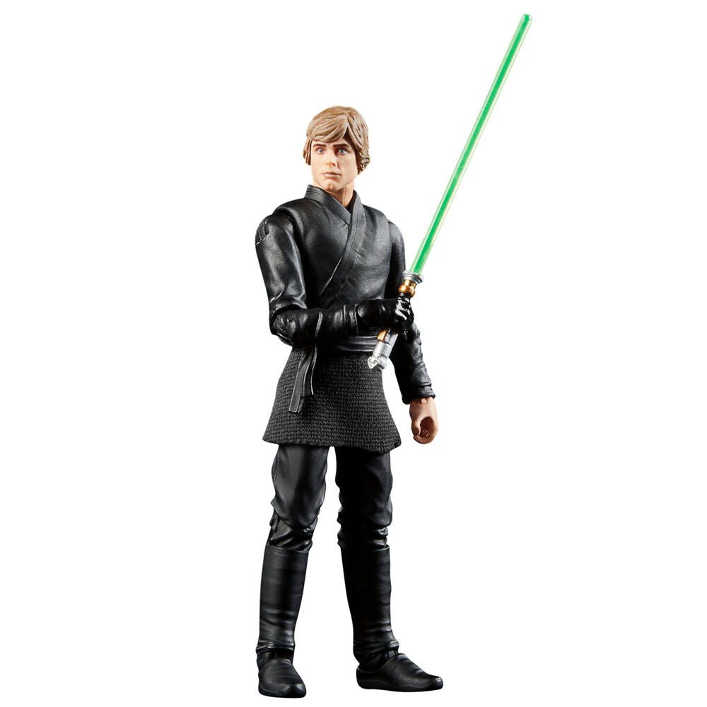 Vue latérale de la figurine Luke Skywalker HASBRO avec tenue fidèle à The Book of Boba Fett