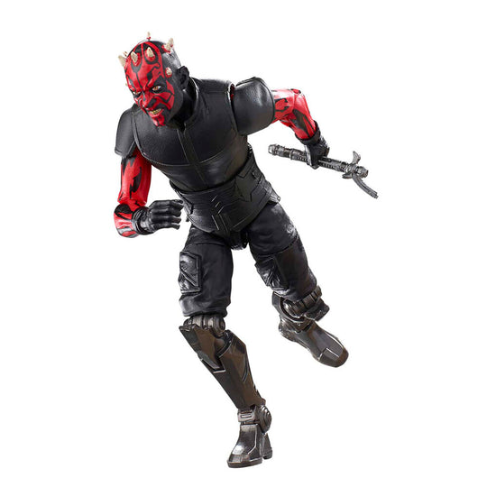 Photo rapprochée des mains articulées de la figurine Darth Maul HASBRO 15 cm