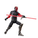 Ensemble complet de la figurine Darth Maul avec tous ses accessoires visibles