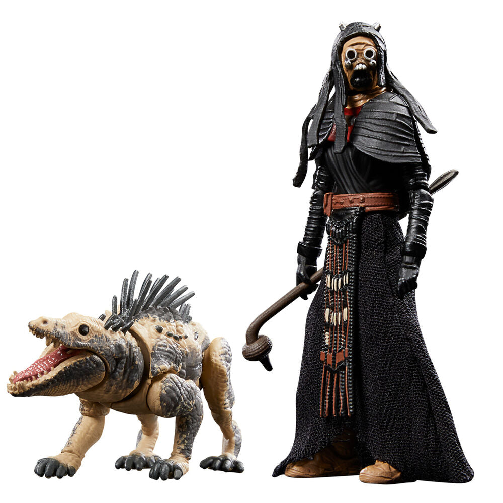 Figurine articulée Massiff de 9,5 cm compagnon du Tusken Warrior dans Star Wars The Book of Boba Fett