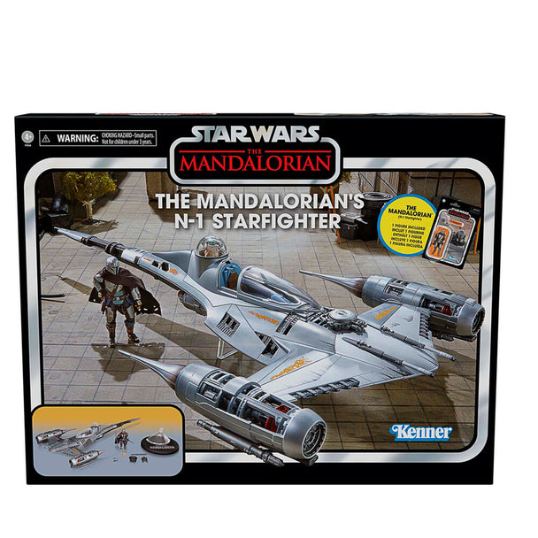 Figurine Mandalorian articulée de 9,5 cm avec armure détaillée et casque emblématique