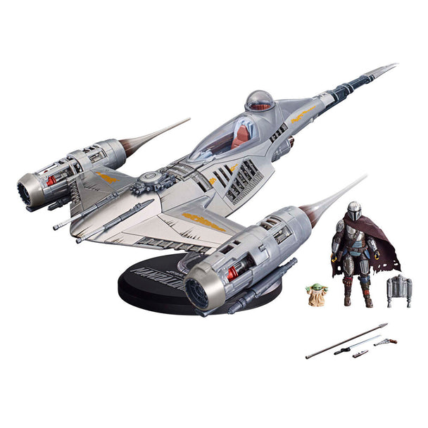 Véhicule N-1 Starfighter de Star Wars avec décoration réaliste et finitions soignées