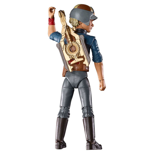 Détail du visage et casque de la figurine Omega Mercenary Gear de 15 cm HASBRO