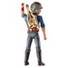 Détail du visage et casque de la figurine Omega Mercenary Gear de 15 cm HASBRO