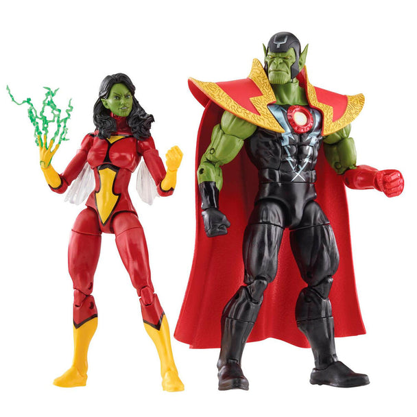 Figurine articulée Mightiest Skrull Queen Marvel Avengers de 15cm avec accessoires