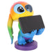 Plan rapproché sur la texture et les détails du support Cable Guy Stitch Rainbow