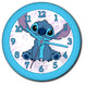 Horloge murale Disney Stitch de 25 cm avec design coloré et amusant pour chambre d'enfant