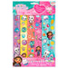 Set de stickers Gabbys Dollhouse colorés et variés, format 21x29,5cm, parfait pour décorer les objets des enfants