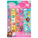 Set de stickers Gabbys Dollhouse colorés et variés, format 21x29,5cm, parfait pour décorer les objets des enfants