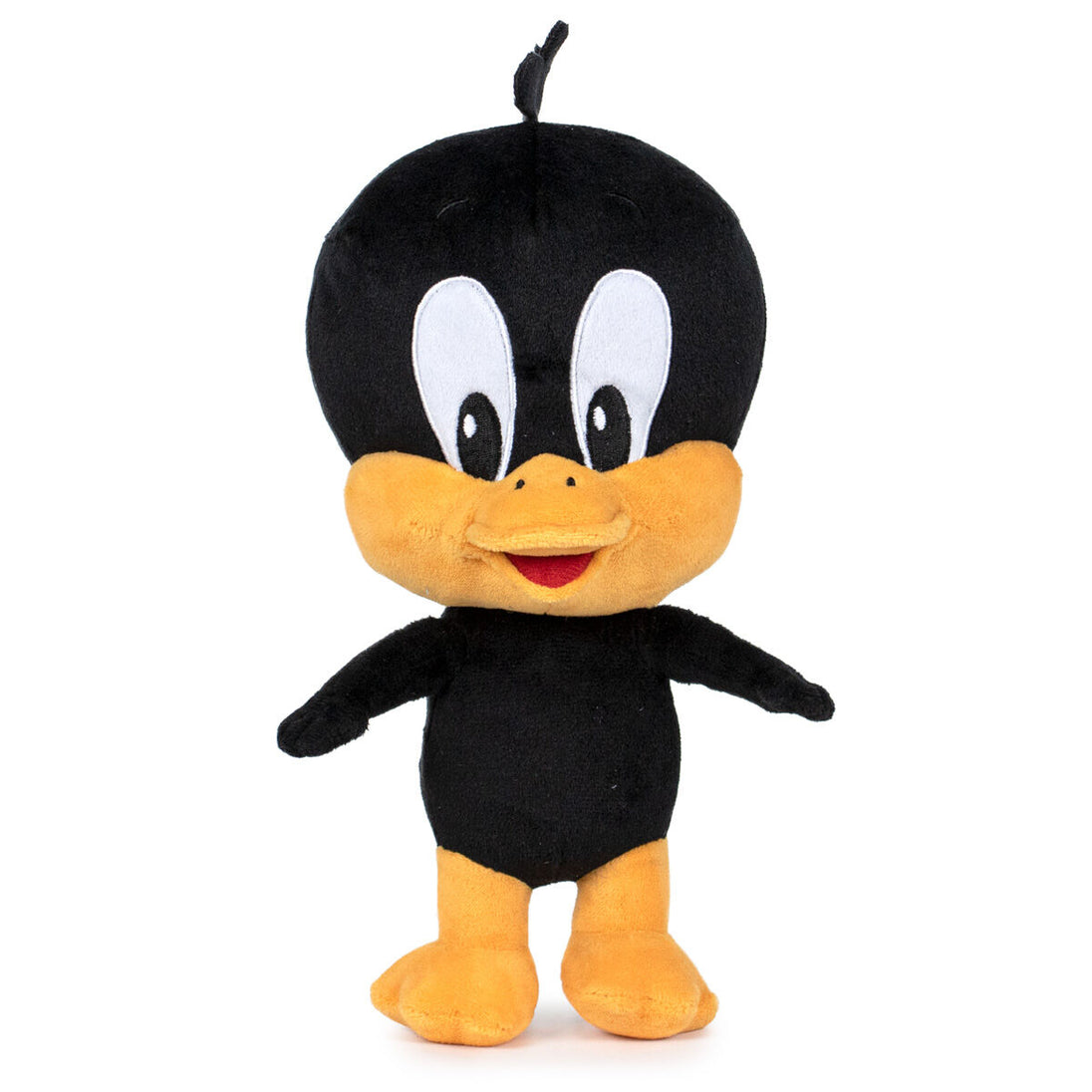 Détail des textures douces et finitions soignées des peluches Looney Tunes bébé 15cm