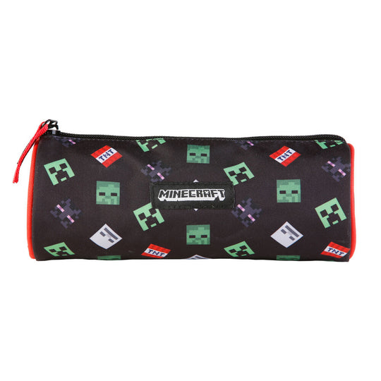 Fermeture éclair robuste et finition de qualité sur la trousse Minecraft TNT TOYBAGS