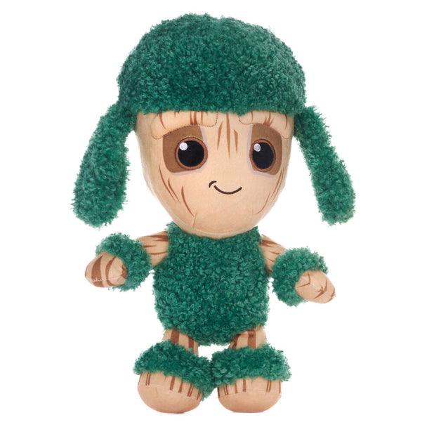 Peluche Groot mouton Marvel de 30 cm inspirée des Gardiens de la Galaxie, douce et originale.