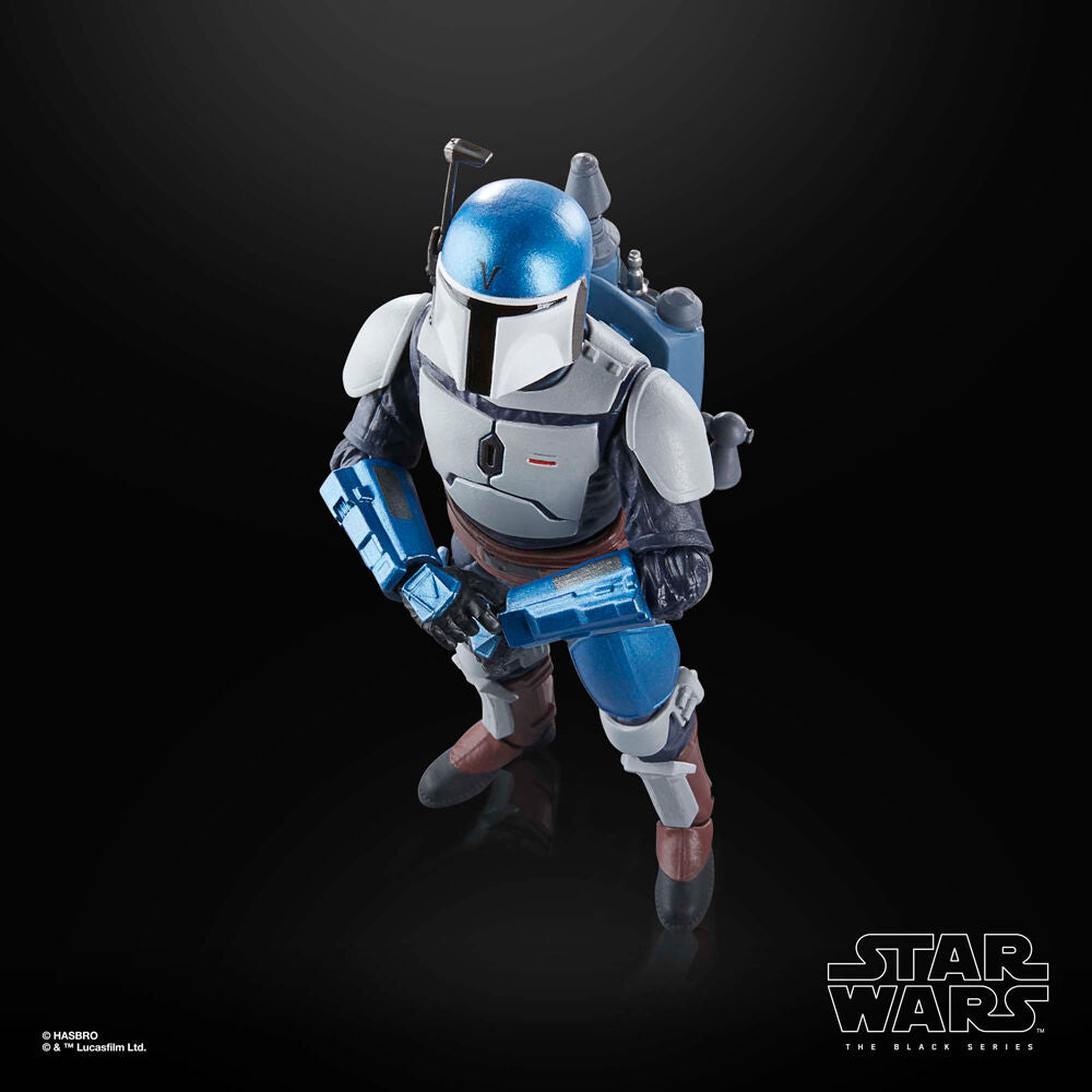 Packaging officiel HASBRO de la figurine Mandalorian Fleet Commander 15 cm