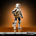 Vue dynamique des figurines en position de combat sur le Speeder Bike