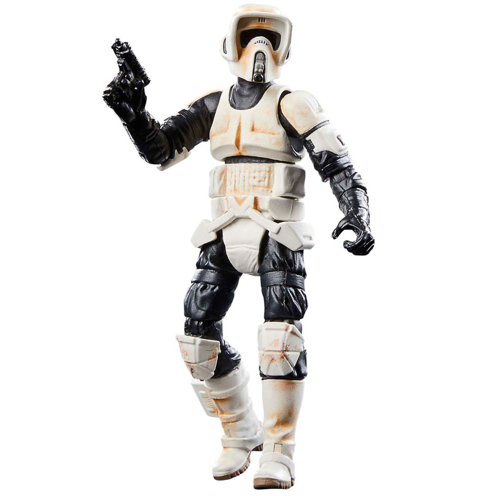 Vue arrière du Speeder Bike montrant les détails techniques et les accessoires