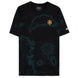 T-shirt World of Warcraft avec la carte complète d'Azeroth imprimée au centre sur fond noir