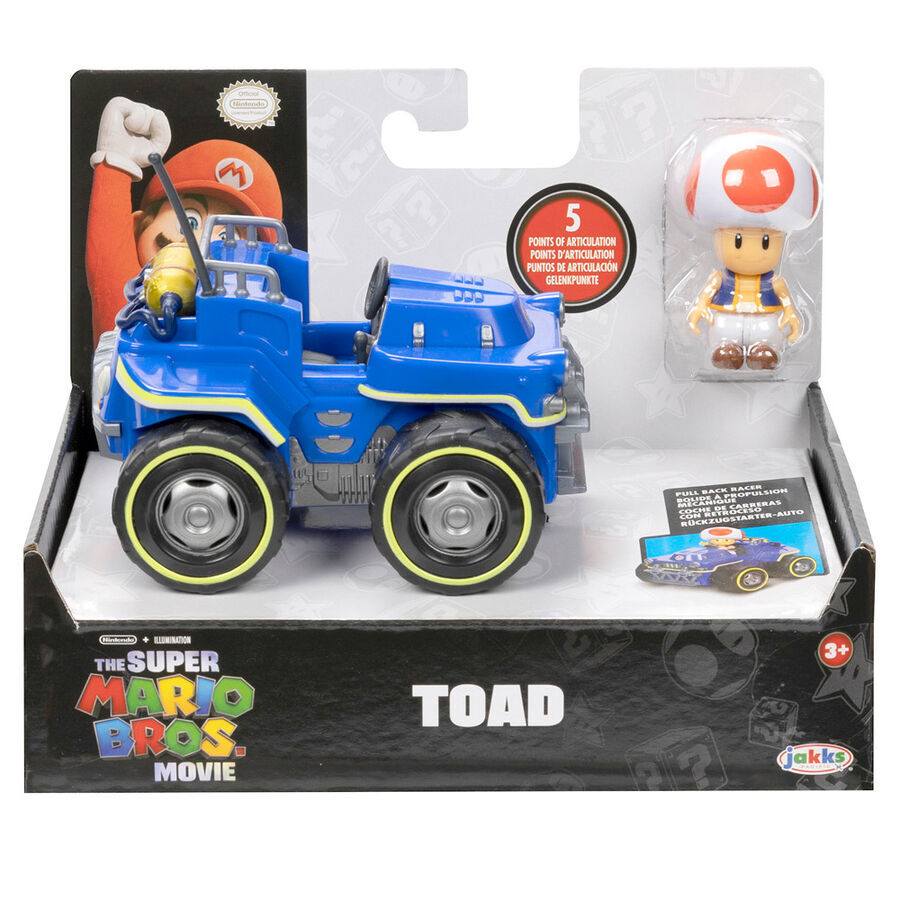 Packaging officiel JAKKS PACIFIC contenant la figurine et véhicule Mario Kart