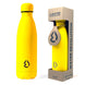 Gourde Water Revolution Fluor Yellow 500ml en acier inoxydable avec finition brillante et design moderne