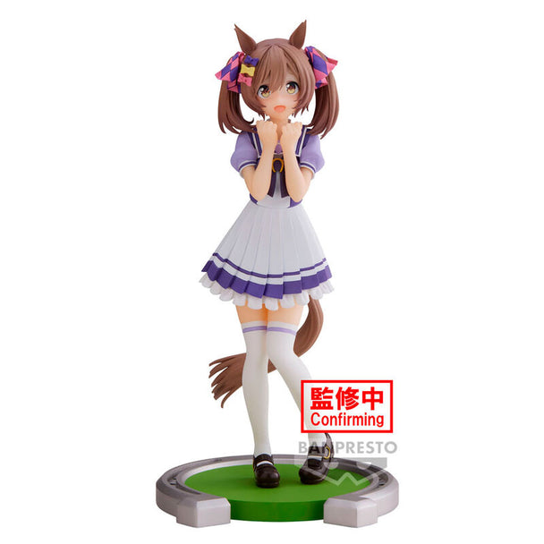 Figurine Smart Falcon Uma Musume Pretty Derby vue de face avec détails précis et couleurs vives