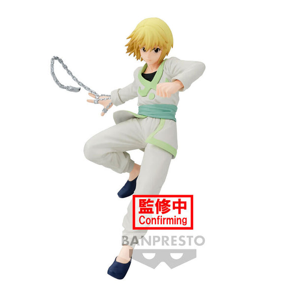 Figurine Curarpikt Hunter X Hunter Vibration Stars de face, hauteur 15cm, détails précis