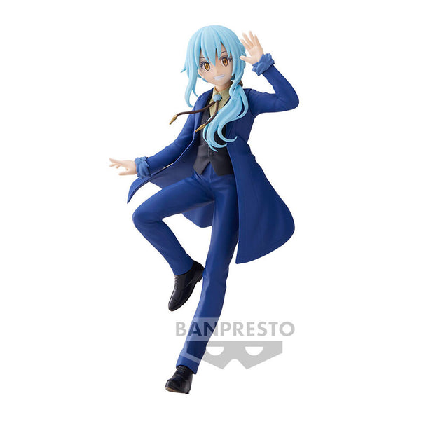 Figurine Rimuru Tempest 16cm édition 10ème anniversaire vue de face avec détails précis
