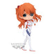 Figurine Q Posket Asuka Shikinami Langley en Plugsuit style Ver. B, vue de face avec détails précis