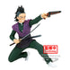 Figurine Genya Shinazugawa 12cm Demon Slayer vue de face avec détails précis