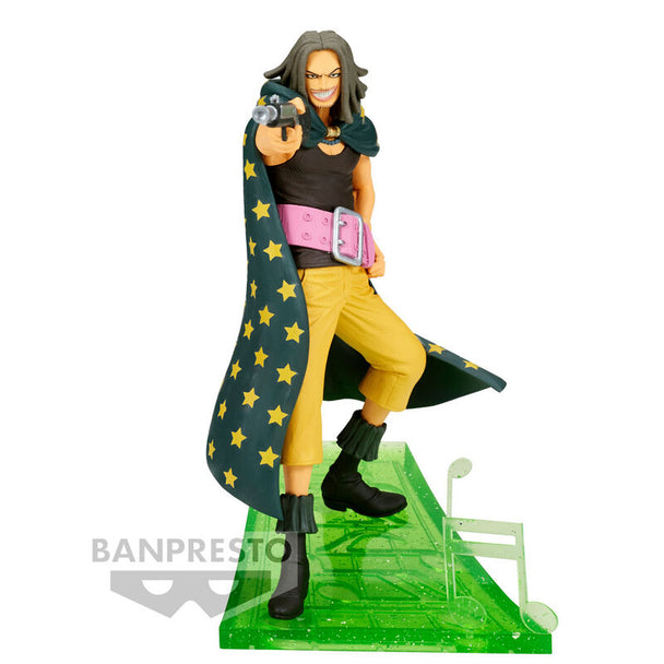 Figurine Yassopp 12cm One Piece Film Red vue de face avec détails précis