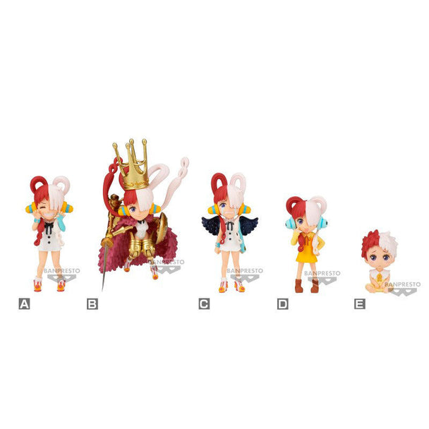 Figurine BANPRESTO One Piece Film Red de 7 cm, personnage coloré et détaillé pour collectionneur