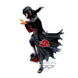 Vue arrière de la figurine Itachi Uchiha Naruto Shippuden montrant les détails de la cape et des cheveux