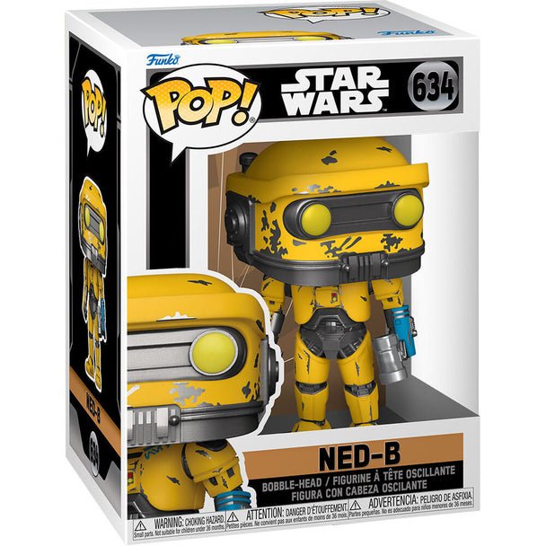 Boîte cadeau Funko POP Star Wars Obi-Wan Kenobi avec design officiel et figurine visible