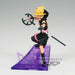 Profil gauche de la figurine Usopp BANPRESTO montrant son expression caractéristique