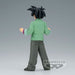 Zoom sur le visage expressif de la figurine Son Goten Dragon Ball Super DXF 14cm
