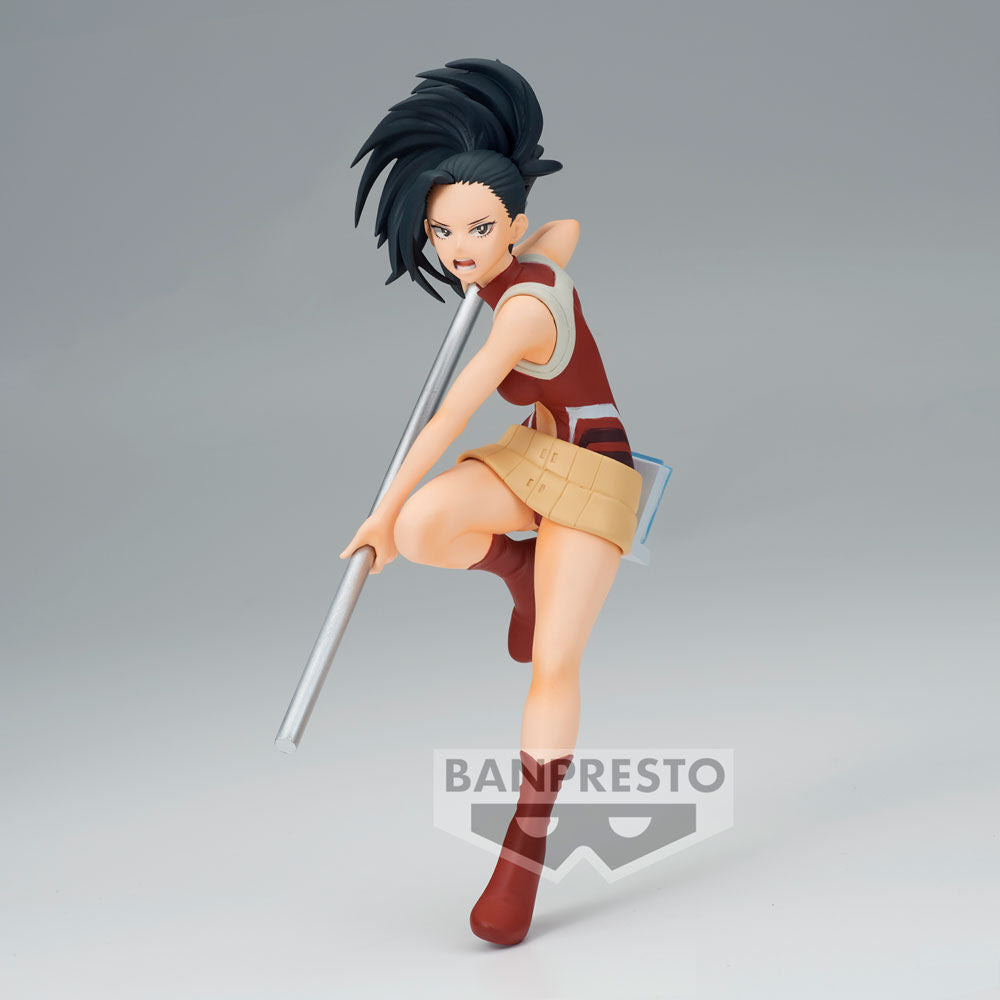 Vue arrière de la figurine Momo Yaoyorozu montrant la qualité des finitions