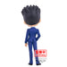 Vue arrière de la figurine Leorio Hunter X Hunter mettant en valeur la coiffure et la tenue