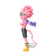 Zoom sur le visage de la figurine Beelzebub Sand Land DXF avec expression intense