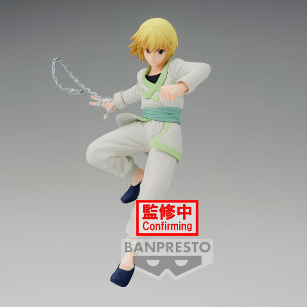 Vue latérale gauche de la figurine Curarpikt Hunter X Hunter avec couleurs vives et finition soignée