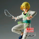 Photo de la figurine Hunter X Hunter Curarpikt sur son socle, présentation complète