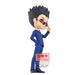 Profil gauche de la figurine Leorio ver.B Q Posket montrant son expression déterminée