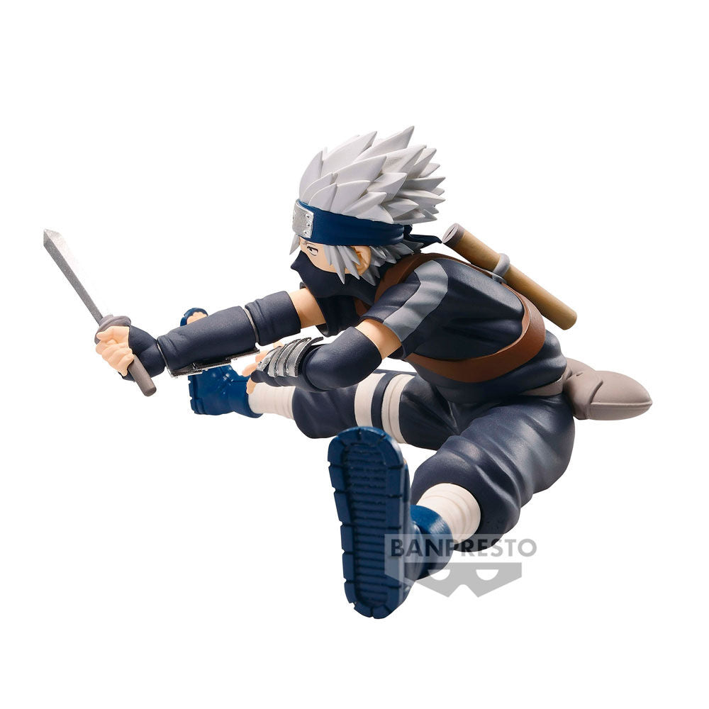 Emballage officiel BANPRESTO de la figurine Kakashi Hatake Naruto Shippuden