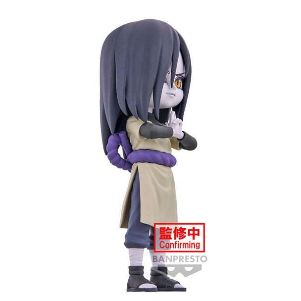 Profil gauche de la figurine Orochimaru Q Posket 15cm BANPRESTO