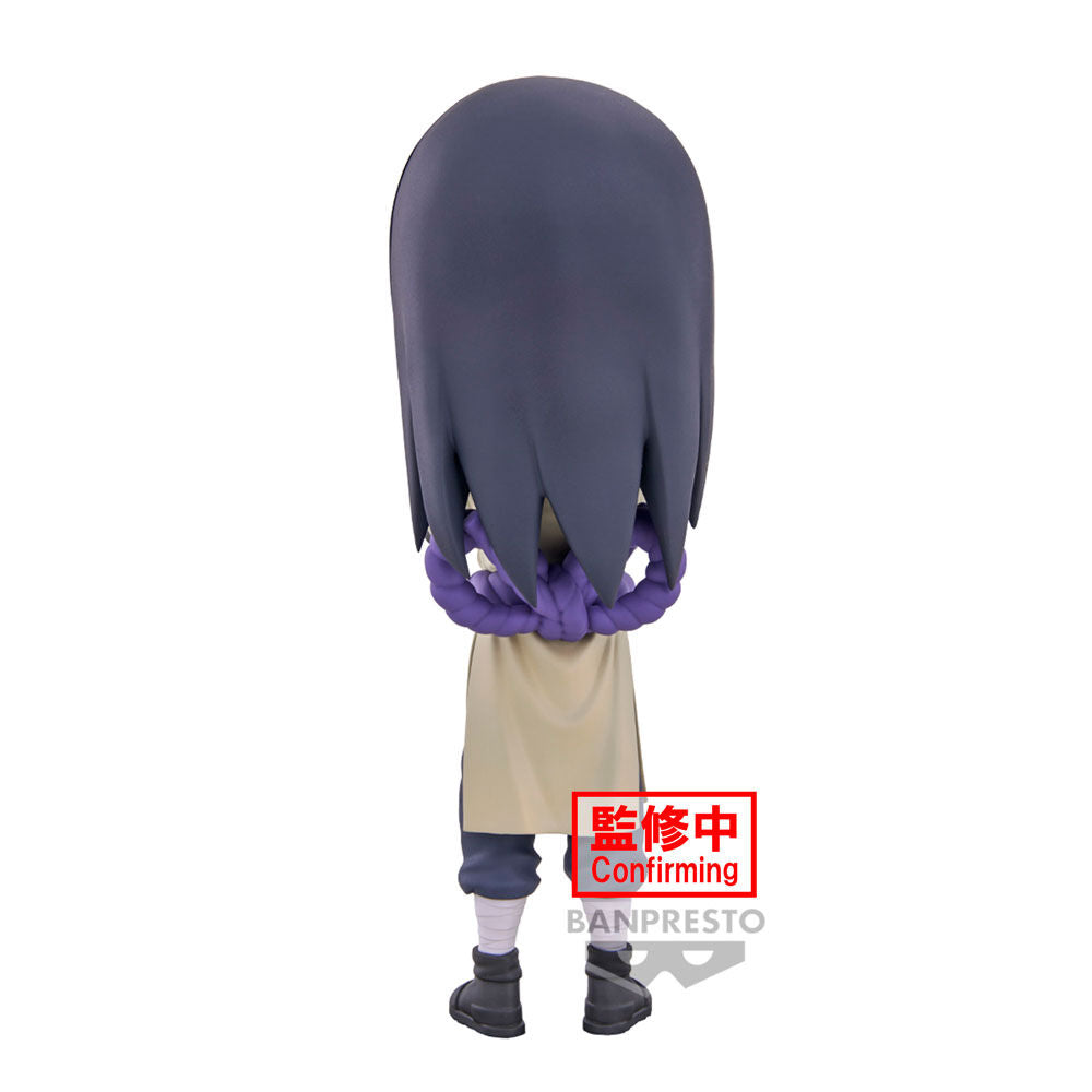 Gros plan sur le visage expressif de la figurine Orochimaru Q Posket