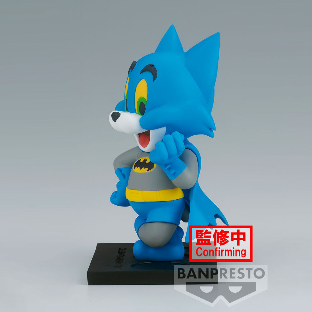 Figurine Tom and Jerry 100e anniversaire avec logo Warner Bros visible sur le socle