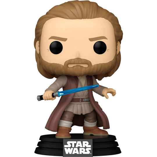Emballage boîte cadeau de la figurine Funko POP Obi-Wan Kenobi, idéale pour collection et cadeau
